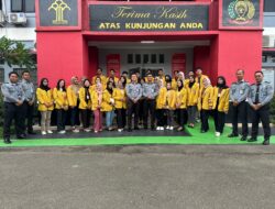 Lapas Kelas IIA Cilegon Buka Pintu Bagi Mahasiswa Unsera untuk Studi Lapangan