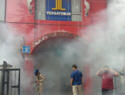 Cegah Penyakit DBD, Lapas Sukabumi Lakukan Fogging Lingkungan Lapas
