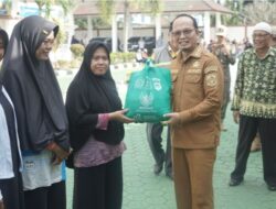 Kejari dan Pemkab Bateng Adakan Pasar Murah Hingga Penjualan Barang Rampasan