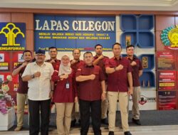 Staff Ahli Bidang Sosial Kemenkumham RI. Tinjau Kegiatan Lapas Cilegon