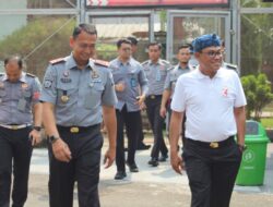 Tinjau Sarana Prasarana Kakanwil Banten Apresiasi Pelayanan Dapur Bersih Lapas Cilegon