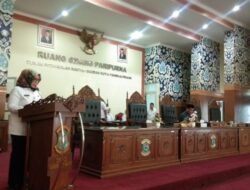 Pj Wako Sampaikan Raperda Pertanggungjawaban Pelaksanaan APBD Tahun 2023