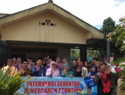 Konsen Atasi Stunting, Pemkot Pangkalpinang Lakukan Intervensi Serentak di Posyandu