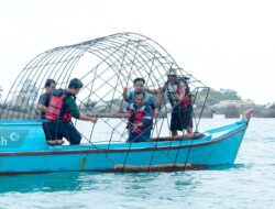 PT Timah Tenggelamkan 37 Taman Karang di Pulau Putri untuk Rehabilitasi Ekosistem Laut dan Pengembangan Wisata Bahari