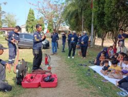 Edukasi Bahaya Kebakaran, PT Timah dan Alinea Gelar Funtasi Bersama Anak-Anak di Bangka Barat