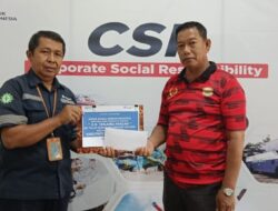 PT Timah Dukung Pengembangan Wisata di Tanjung Pakdan dengan Bantuan Gapura