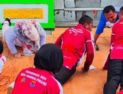 Pj Walikota Pangkalpinang Tinjau Latihan Paskibraka
