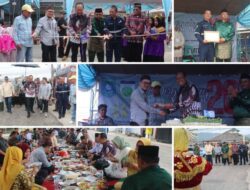 Desa Air Mesu Rayakan HUT ke-207 dengan Peresmian Pusat Jajanan Desa