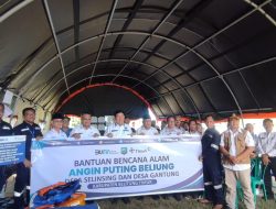 Percepat Pemulihan Pasca Becana, PT Timah Salurkan Bantuan untuk Korban Puting Beliung di Belitung Timur