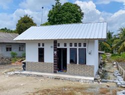 Kepedulian PT Timah, Rumah Pasangan Lansia yang Tak Layak Kini Berdiri Kokoh