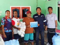 Dukung Ekonomi Pesisir, PT Timah Salurkan Bantuan ke Nelayan Batu Kodok