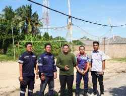 PT Timah Renovasi Lapangan Voli di Toboali, Wujudkan Ruang Olahraga yang Aman