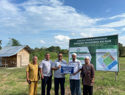 PT Timah Salurkan Bantuan untuk Pembangunan Pesantren di Belitung Timur