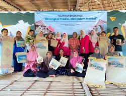 PT Timah Dorong Ekonomi Kreatif Masyarakat Adat Lewat Pelatihan Decoupage
