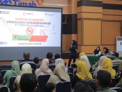 Seminar Cegah DBD, PT Timah Bersama Puskesmas Edukasi Masyarakat Kundur Barat