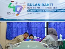 Rayakan HUT ke-49, PT Timah Hadirkan Kepedulian Lewat Khitanan Massal
