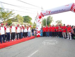 Ribuan Warga Meriahkan Pekan Sehat HUT ke-49 PT Timah di Kundur