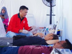 110 Kantong Darah Terkumpul, Donor Darah PT Timah di Kundur Disambut Antusias