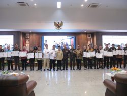 Beliadi Hadiri MoU Pemda se-Babel dengan Kejaksaan