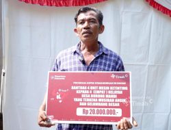 PT Timah Ringankan Beban Nelayan Korban Musibah Laut di Belitung Timur