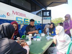 Mobil Sehat PT Timah Sapa Warga Tanjung Pakdan, Beri Layanan Gratis dan Edukasi Kesehatan