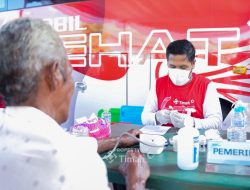 Dukung Hidup Sehat, PT Timah Gratiskan Pemeriksaan Kesehatan Lewat Mobil Sehat