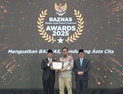 Konsisten Kelola Zakat, PT Timah Kembali Dianugerahi BAZNAS Awards 2025