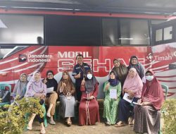 PT Timah Gelar Layanan Kesehatan Gratis di Mentok, Warga Sambut Antusias