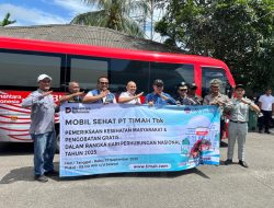 PT Timah Hadirkan Mobil Sehat di Terminal Manggar dan Sinar Bulan, Ratusan Warga Terlayani