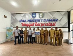SMAN 1 Damar Terima Bantuan Sarana dari PT Timah Tbk