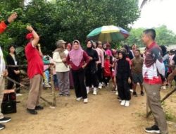 Meriah! Festival Menuang Perdana Hadirkan Jalan Sehat, Tarian Budaya, hingga Lomba Muket Tarik