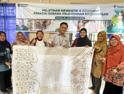 PT TIMAH Tbk Dorong Pelestarian Budaya melalui Pelatihan Batik Ecoprint di Karimun