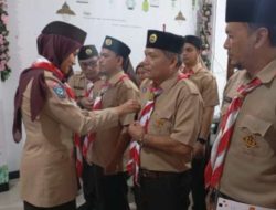 Bawaslu Bateng dan Kwarcab Pramuka Kukuhkan Pengurus Saka Adhyasta Pemilu