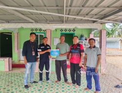 Ramadan Berkah, PT TIMAH Bantu Pembangunan Musala Baiturrohman di Keposang   
