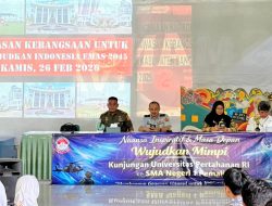 UNHAN RI Sambangi SMAN 1 Pemali, PT TIMAH Buka Akses Pelajar Bangka Raih Mimpi Bela Negara