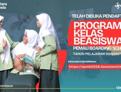 Pendaftaran Kelas Beasiswa PT TIMAH di SMAN 1 Pemali Resmi Dibuka, Kuota 36 Siswa