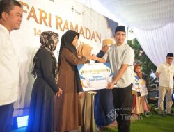 PT TIMAH Salurkan 4.500 Paket Sembako Ramadan, Ringankan Beban Lansia dan Kaum Duafa