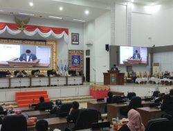 Rapat Paripurna DPRD Babel Bahas LKPJ Gubernur Tahun 2025