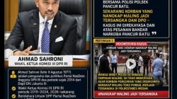 Wakil Ketua Komisi III DPR RI Soroti Kasus Korban Pencurian Jadi Tersangka di Polrestabes Medan 