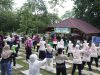 PT TIMAH Gelar Senam Sehat di Tins Green Garden Forestree, Warga Antusias Olahraga di Ruang Terbuka Hijau