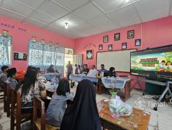 PT TIMAH Edukasi Siswa SD di Mentok Kelola Sampah Plastik Jadi Ecobrick