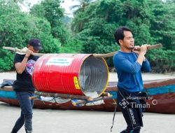 Restocking Cumi Jadi Bagian Rehabilitasi Laut, PT TIMAH Tebar Ratusan Ribu Anakan Cumi di Perairan Bangka