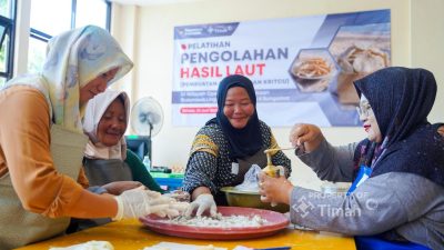 Mitra Binaan PT TIMAH Jadi Mentor UMKM, Bagikan Ilmu Olahan Hasil Laut ke Masyarakat