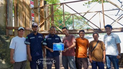PT TIMAH Bantu Bangun Jembatan Nelayan Batu Kodok, Permudah Akses ke Perahu dan Dongkrak Aktivitas Ekonomi
