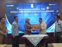 PT Menumbing Ultra Sukses Serahkan Mesin Senso untuk BPBD Pangkalpinang, Perkuat Penanganan Bencana