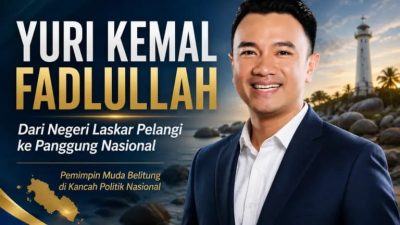 Yuri Kemal Fadlullah Pimpin PBB, Bangka Belitung Kembali Lahirkan Tokoh Muda Nasional
