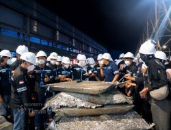 PT TIMAH Buka Ruang Belajar bagi Mahasiswa, Ratusan Calon Insinyur Tambang Tinjau Langsung Proses Pengolahan Timah