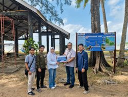 PT TIMAH Revitalisasi Display Perahu Kater di Geosite Burung Mandi, Dukung Revalidasi Belitong UNESCO Global Geopark