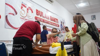 Bulan Bakti HUT ke-50 PT TIMAH Dimulai, Ratusan Warga Sungailiat Nikmati Layanan Sosial