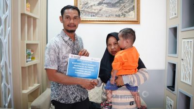 PT TIMAH Bantu Biaya Pengobatan Balita Asal Pangkalpinang, Ringankan Beban Keluarga